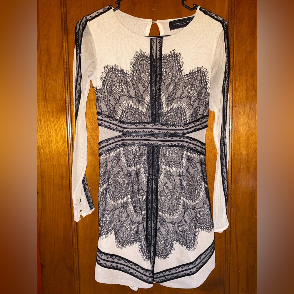 Akira Chicago Long Sleeve Dress